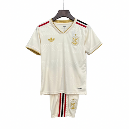 Camiseta y Pantalón Corto Niño Flamengo Away 25/26