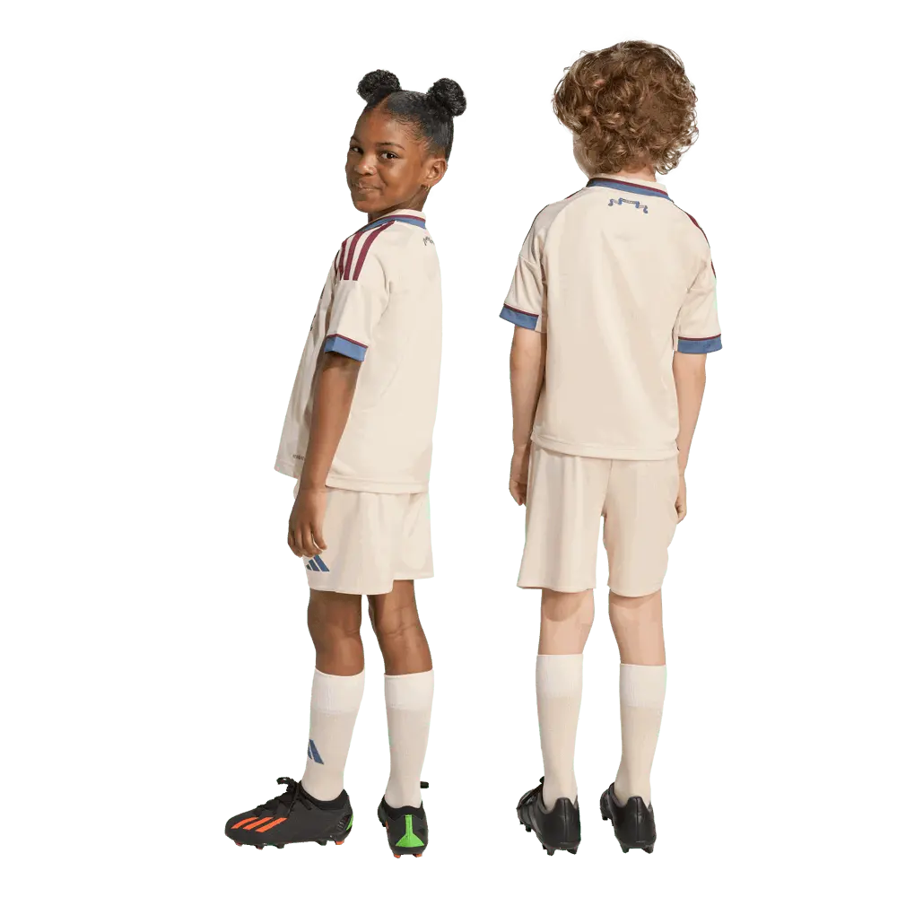 Camiseta y Pantalones Cortos para Niños Ajax Third 25/26