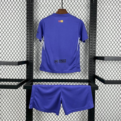 Camisa e Pantalones Cortos para Niño FC Barcelona Portero 25/26
