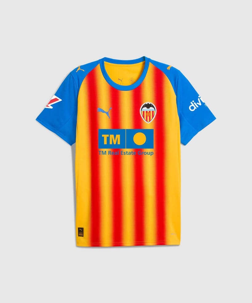 Camisa y Pantalones Cortos para Niños Valencia Third 25/26