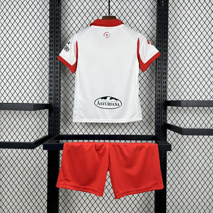 Camisa e Pantalones Cortos para Niño Sporting Gijon Third 25/26