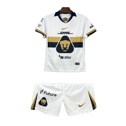 Camisa e Pantalones Cortos para Niño Pumas Unam Home 25/26