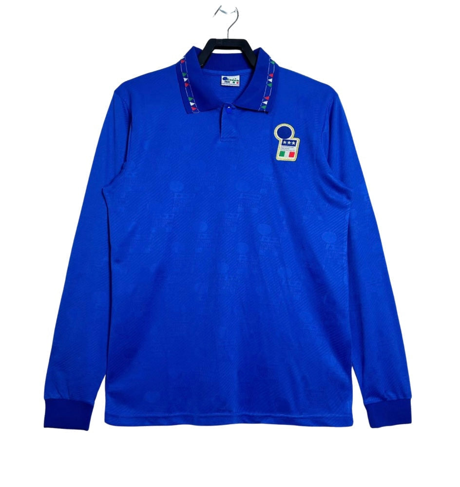 Camiseta Retro Selección Italia 1994 - manga larga