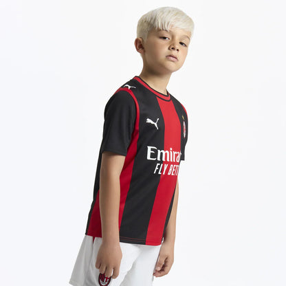 Camiseta y Pantalon Corto para Niño AC MILAN Home 26/27 - Con Medias
