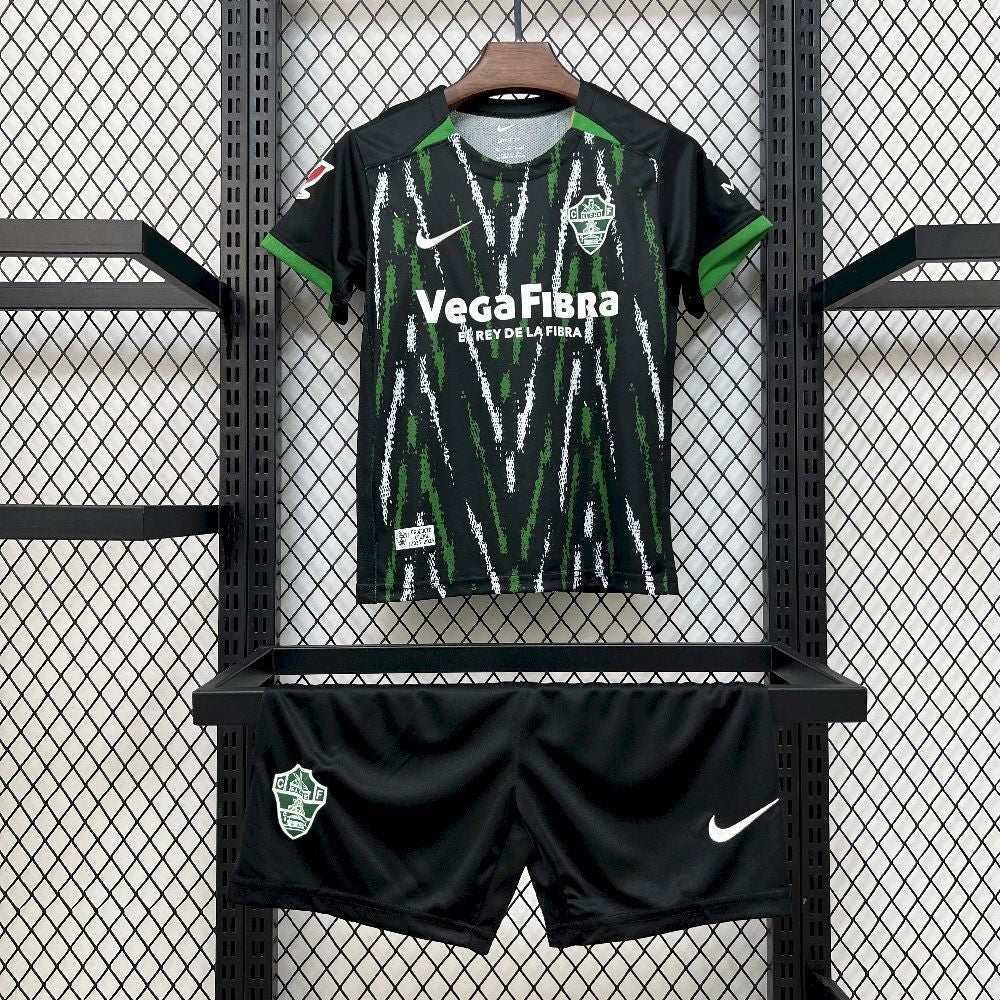 Camisa e Pantalones Cortos para Niño Elche Away 25/26