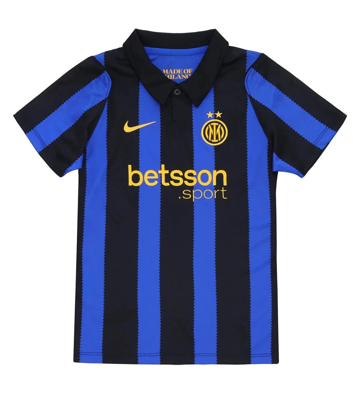 Camiseta y Pantalon Corto para Niño Inter Home 26/27