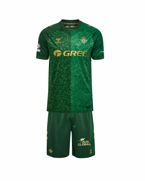 Camiseta y Pantalón Corto Niño Real Betis Away 26/27