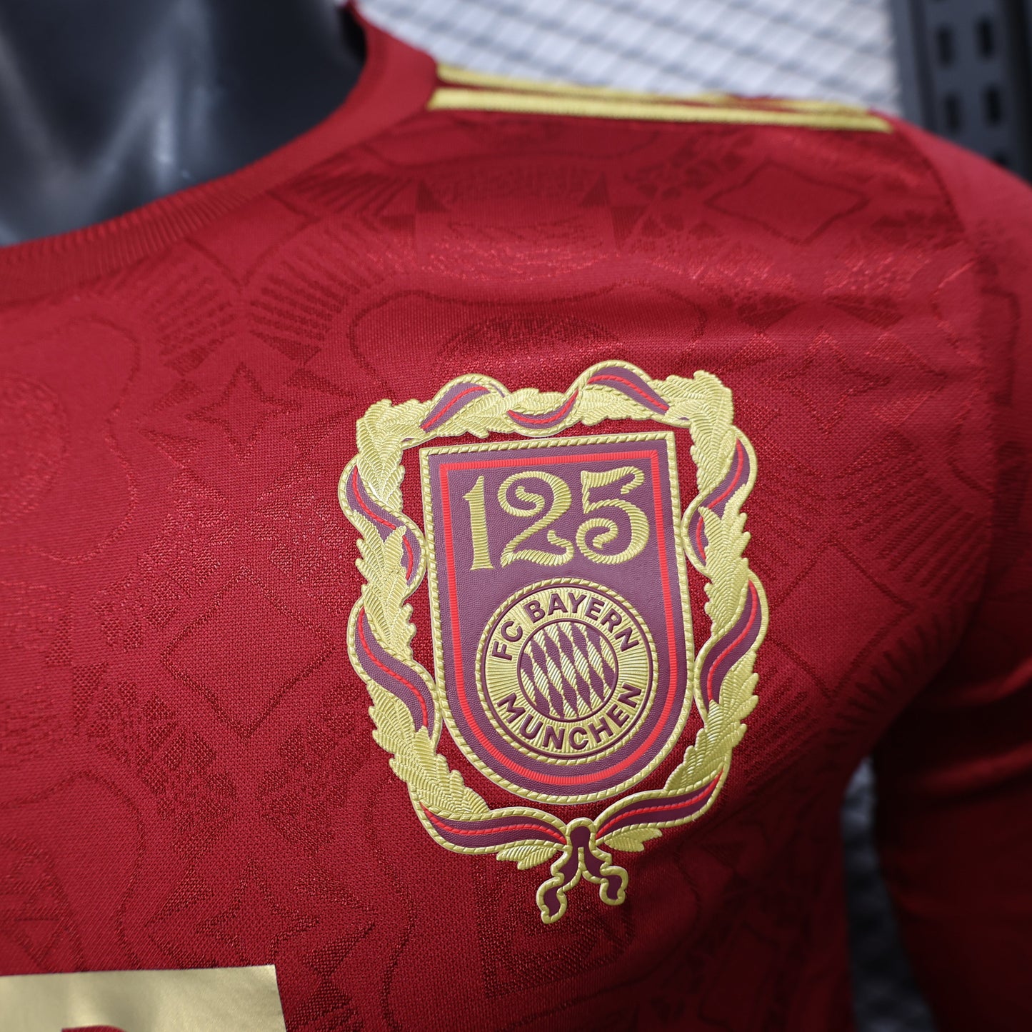 Camiseta Bayern de Múnich Edición especial 125 aniversario Versión Jugador- Manga Larga