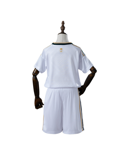 Camiseta y Pantalon Corto para Nino Arabia Saudita Away 26/27