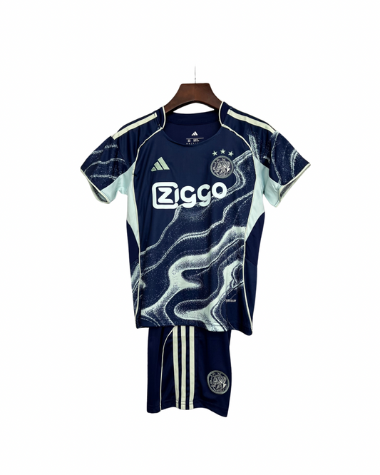 Camiseta y Pantalones Cortos para Niños Ajax Away 25/26