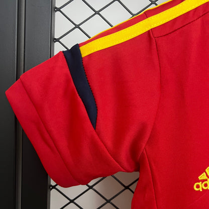 Equipación Selección España Home para Niño retro 2012