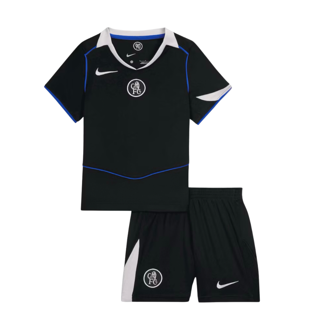 Camisa y Pantalones Cortos para Niños Chelsea Third 25/26