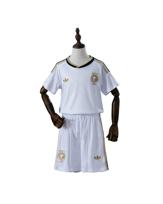 Camiseta y Pantalon Corto para Nino Arabia Saudita Away 26/27