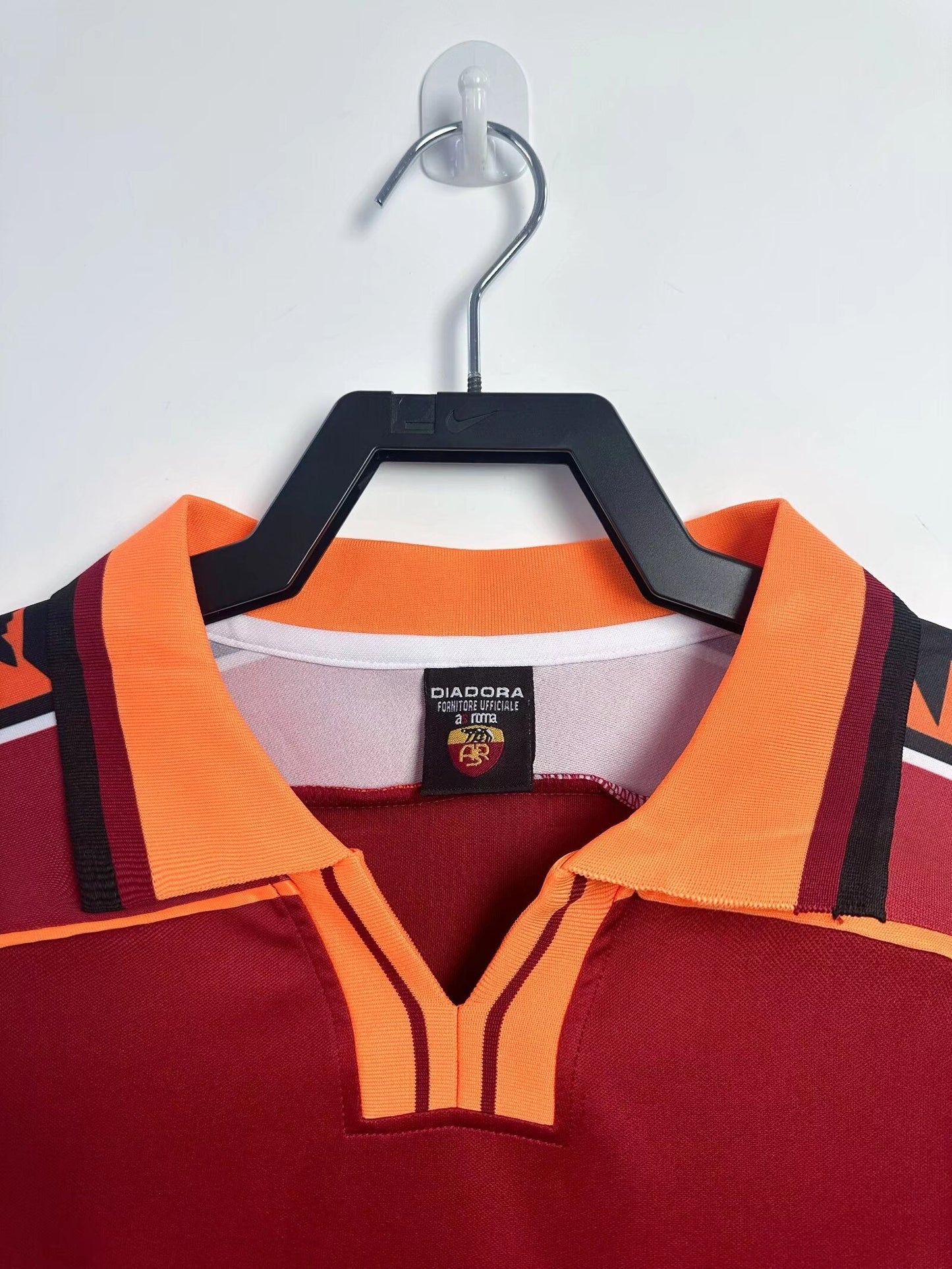 Camiseta Retro Roma 98/99 Home - manga larga
