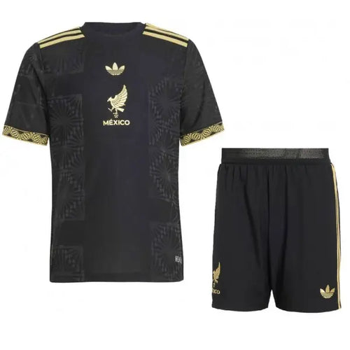 Camisa e Pantalones Cortos para Niño México de Oro