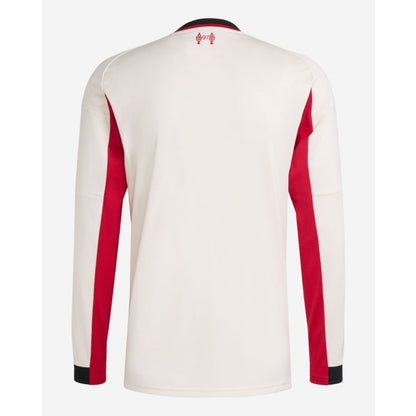 Camiseta Liverpool Away 25/26 - manga larga
