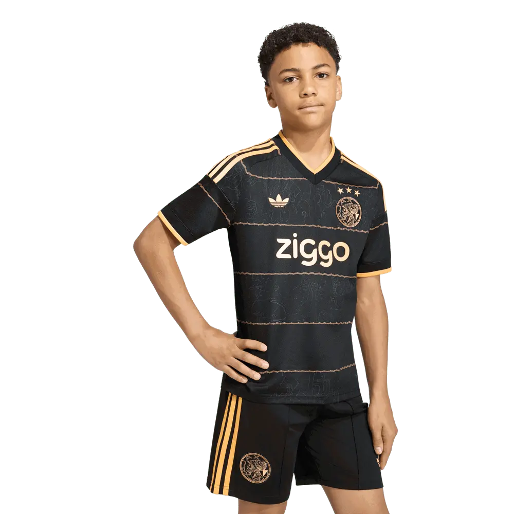 Camiseta y Pantalones Cortos para Niños Ajax Away 26/27