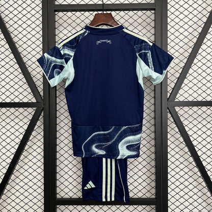 Camiseta y Pantalones Cortos para Niños Ajax Away 25/26