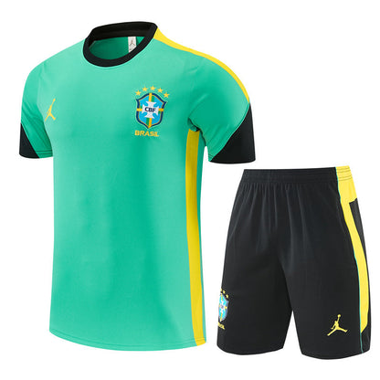 Camisa e Pantalones Cortos para Niño Brasil 26/27