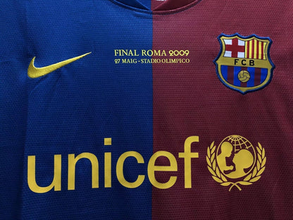 Camiseta FC Barcelona Retro Manga Larga 08/09