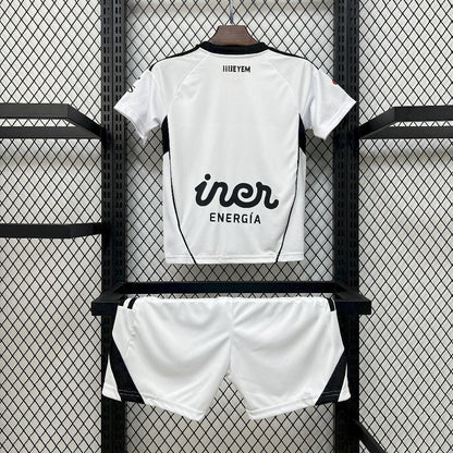 Camisetas y Pantalones Cortos Niños Albacete Home 25/26