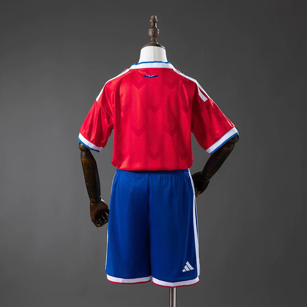 Camiseta y Pantalón Corto Niño Chile 26/27