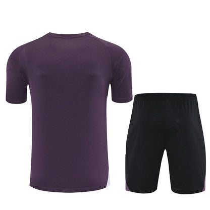 Camiseta y Pantalones Cortos para Niño Manchester United 25/26