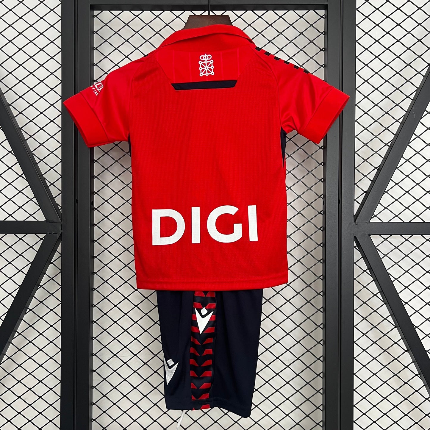 Camisetas y Pantalones Cortos Niños Osasuna Home 25/26