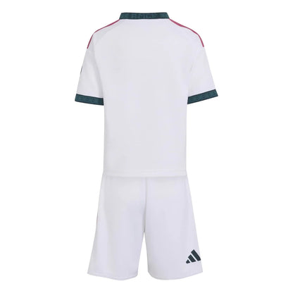 Camiseta y Pantalones Cortos Niños Real Madrid Home 26/27 - Con Medias