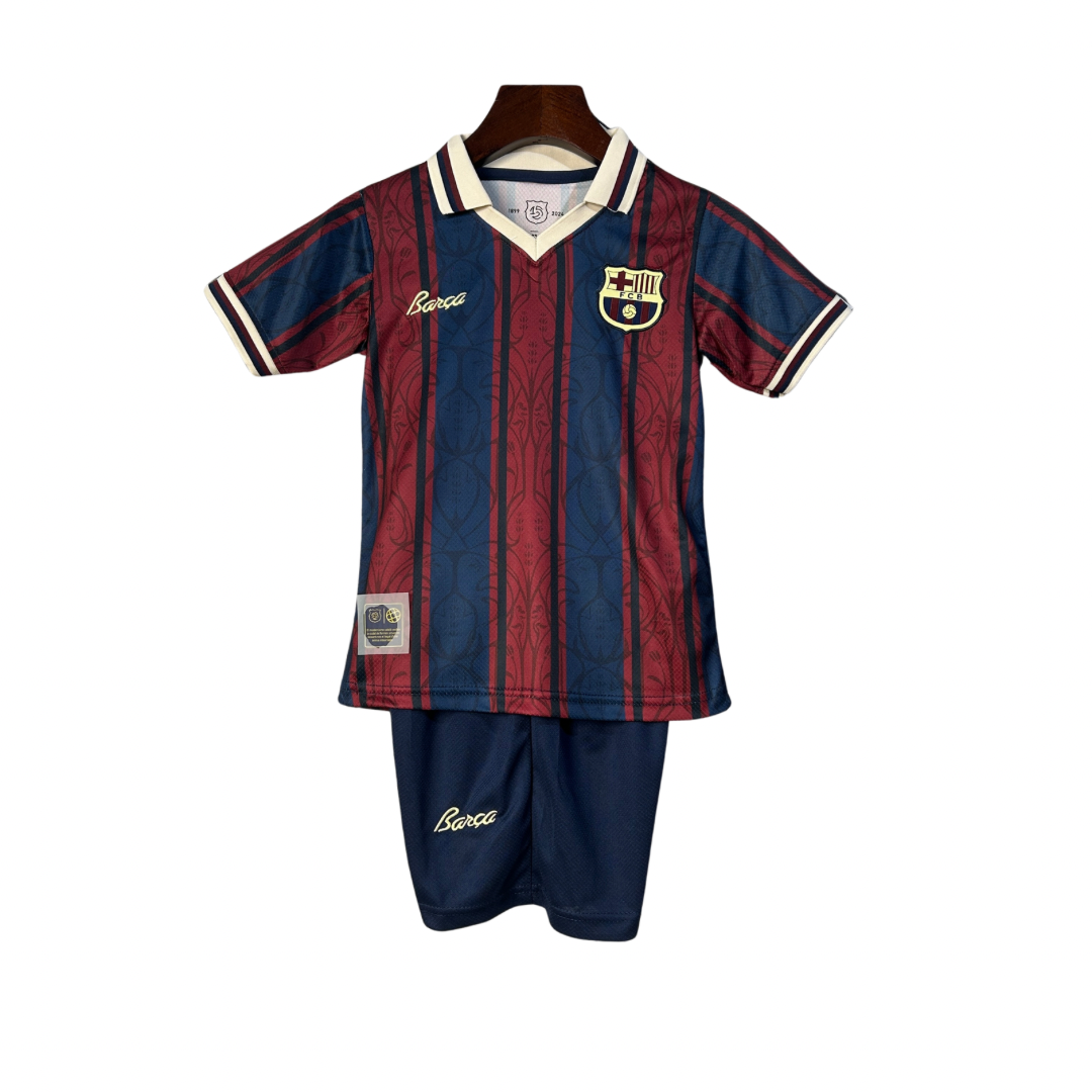 Camiseta y Pantalón Corto Niño FC Barcelona Edición Especial