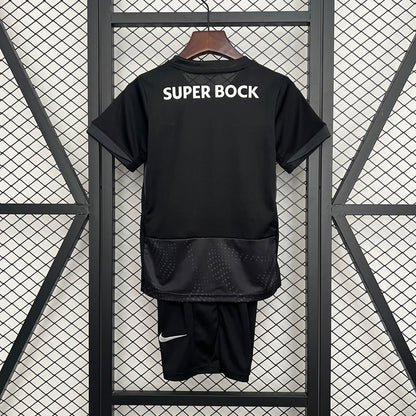 Camiseta y Pantanoles Cortos Niño Sporting  edición especial 25/26