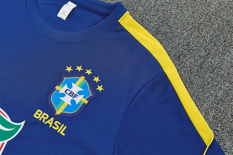 Camisa e Pantalones Cortos para Niño Brasil 26/27