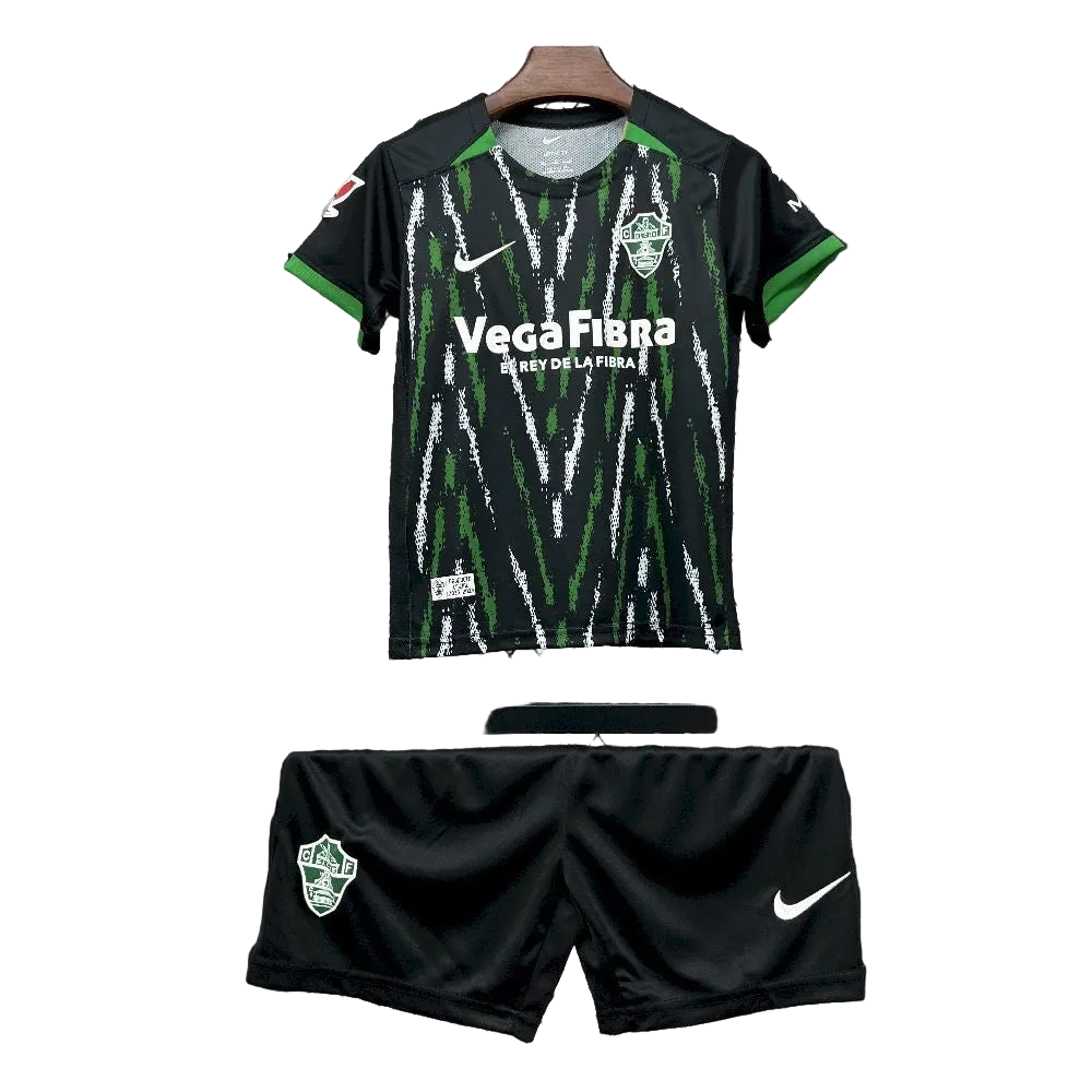 Camisa e Pantalones Cortos para Niño Elche Away 25/26
