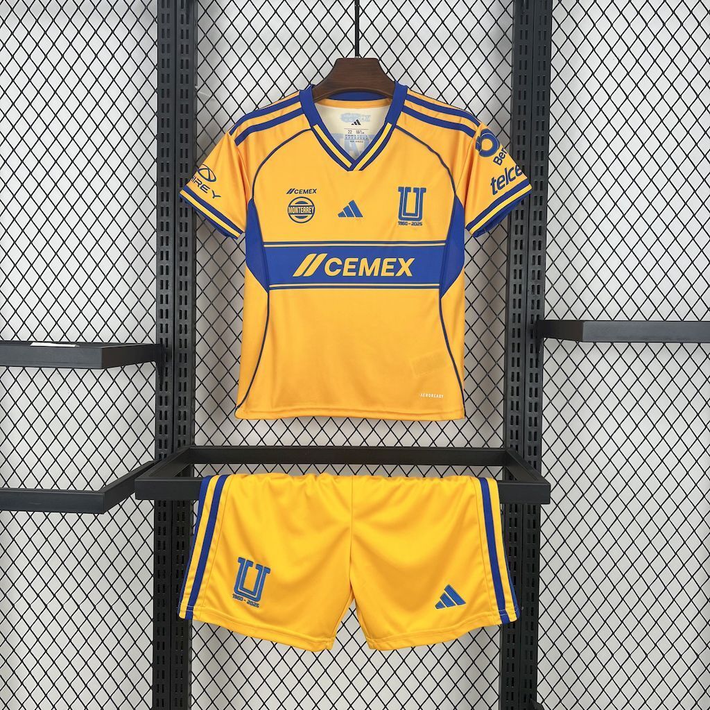 Camisa e Pantalones Cortos para Niño TIGRES UANL Home 25/26