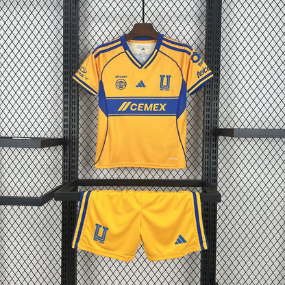Camisa e Pantalones Cortos para Niño TIGRES UANL Home 25/26