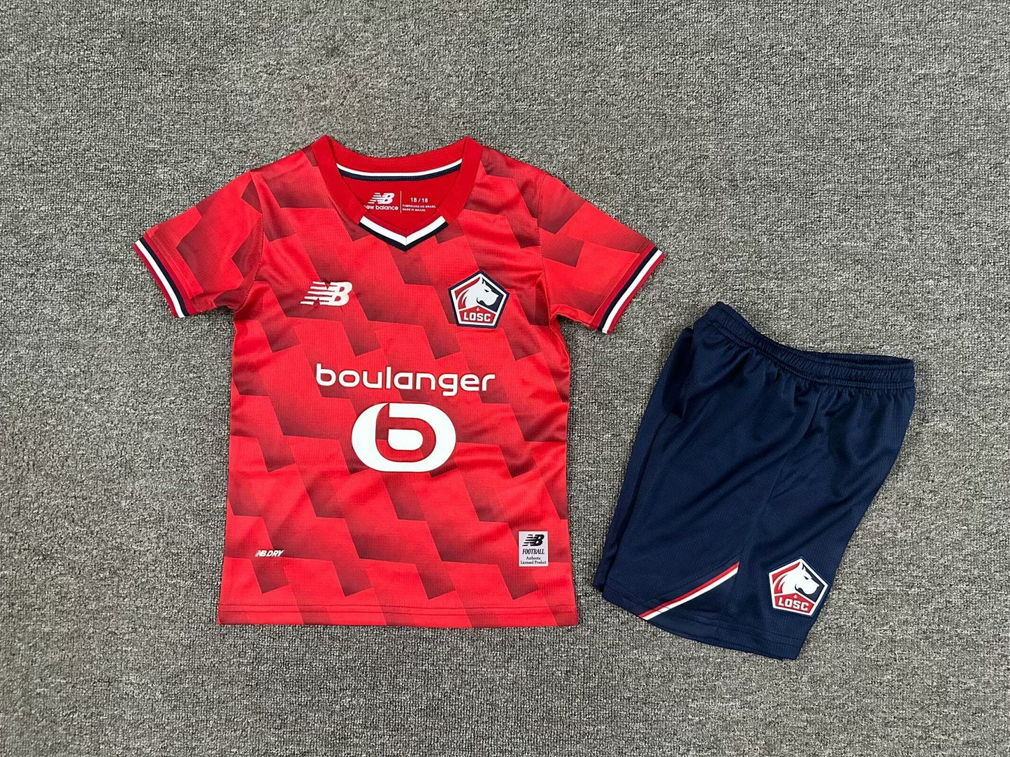 Camisa e Pantalones Cortos para Niños Lille OSC Home 25/26