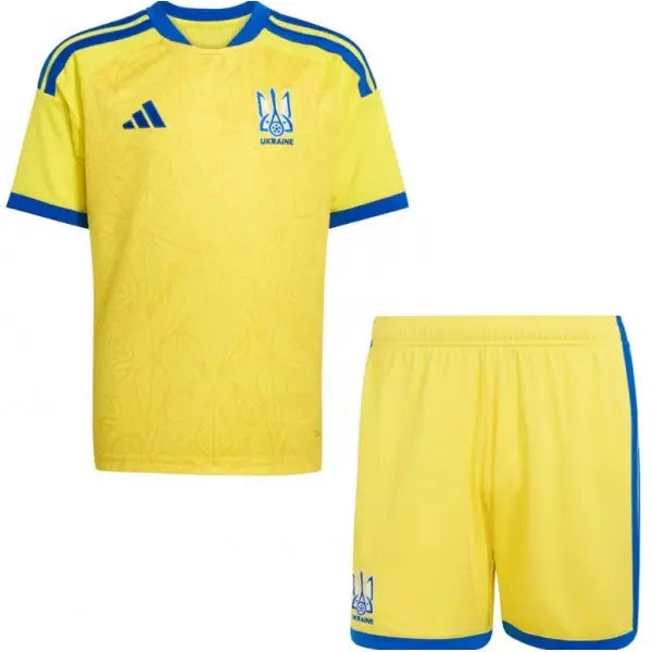Camiseta y Pantalon Corto para Nino Ucrania Home 26/27