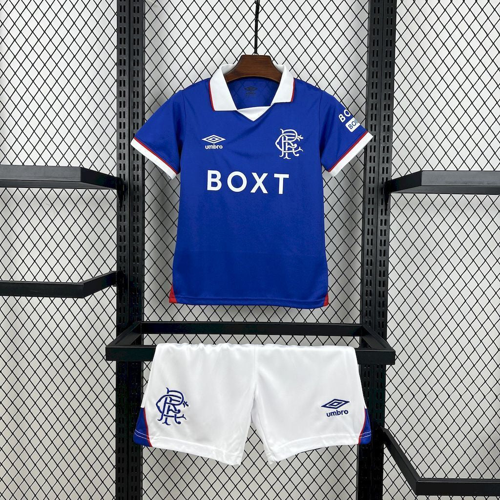 Camisa e Pantalones Cortos para Niño Rangers FC 25/26 Home