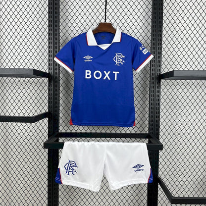Camisa e Pantalones Cortos para Niño Rangers FC 25/26 Home