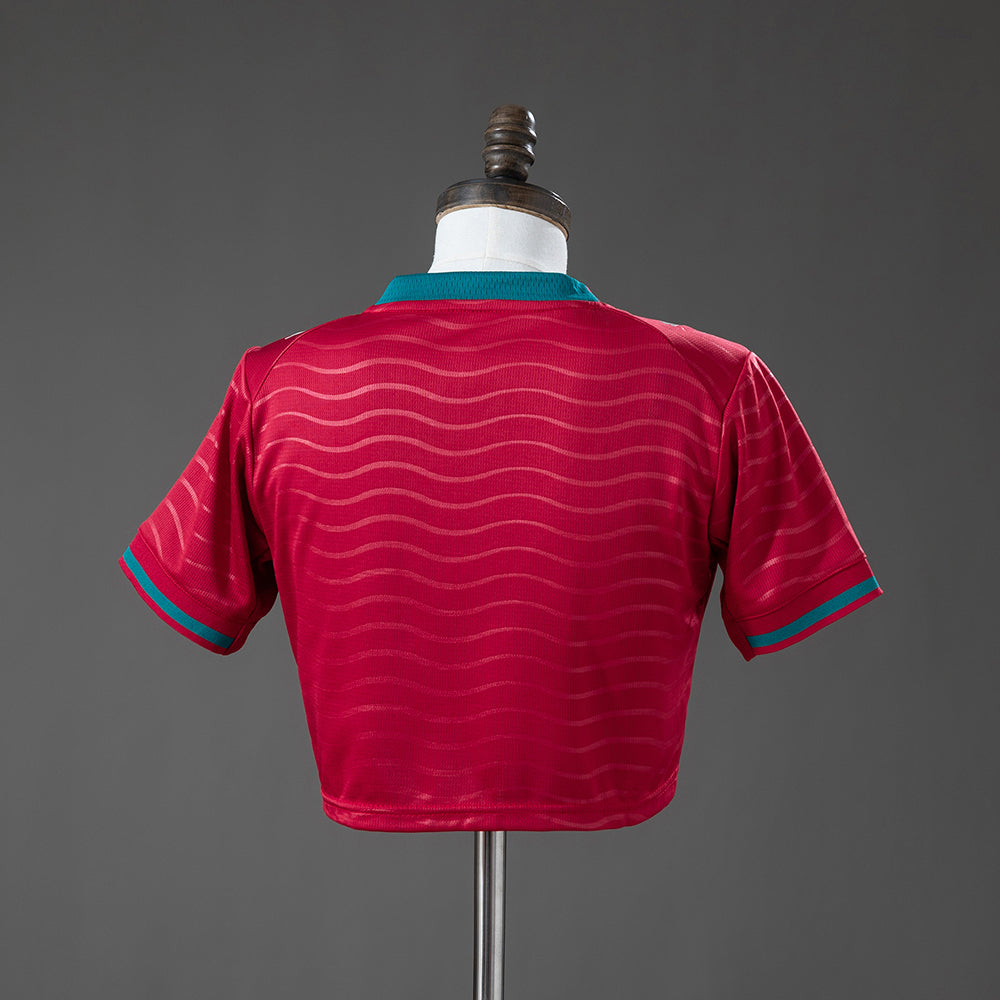 Camiseta Corta Portugal Home Mujer 26/27