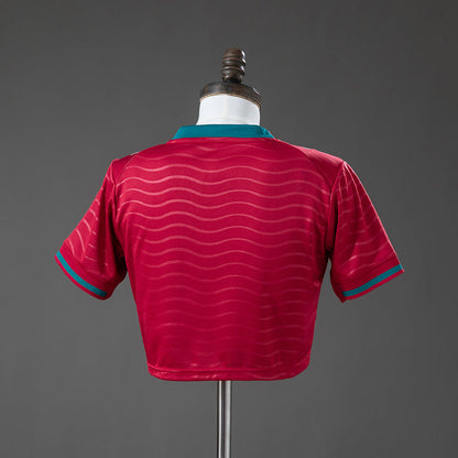 Camiseta Corta Portugal Home Mujer 26/27