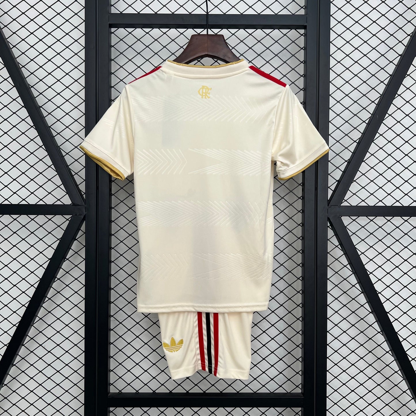 Camiseta y Pantalón Corto Niño Flamengo Away 25/26