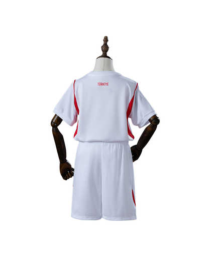 Camiseta y Pantalones Cortos para Niño Turquía Away 26/27