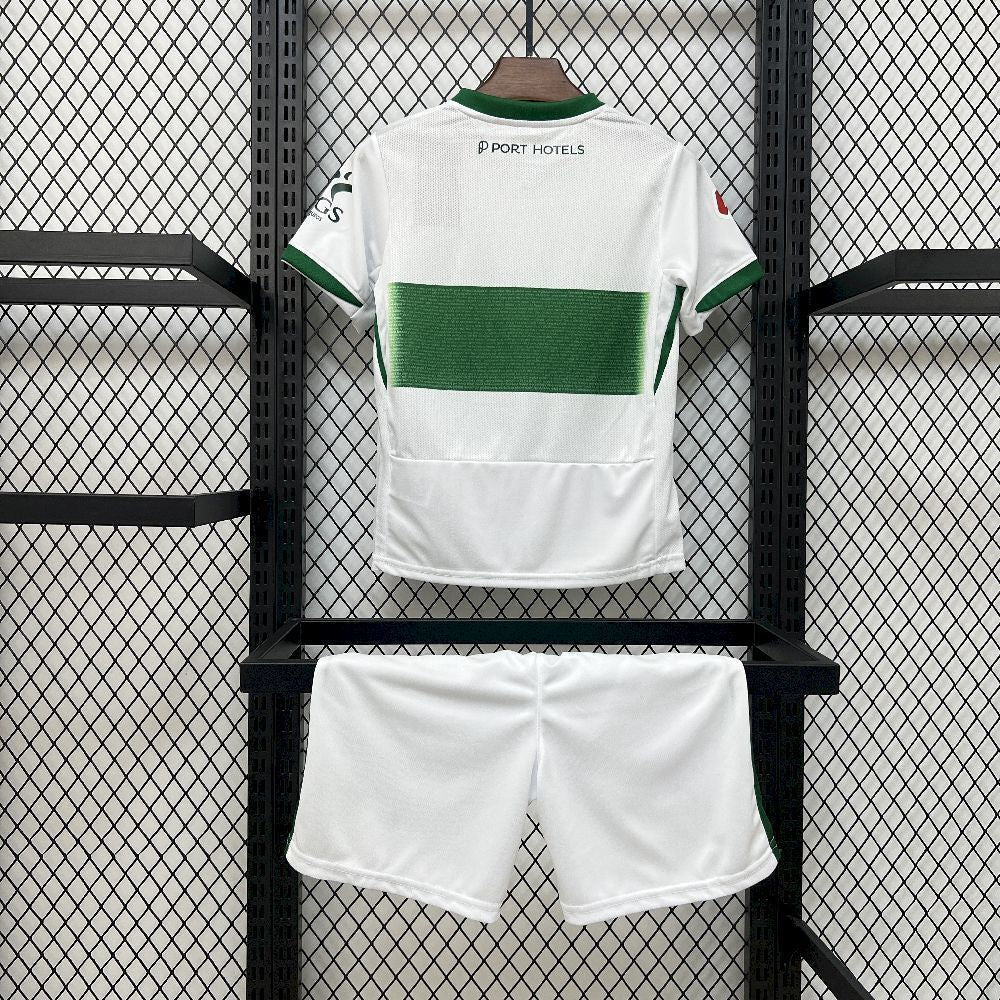 Camisa e Pantalones Cortos para Niño Elche Home 25/26