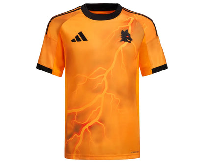 Camisa y Pantalones Cortos para Niños Roma Away 25/26 - Con medias