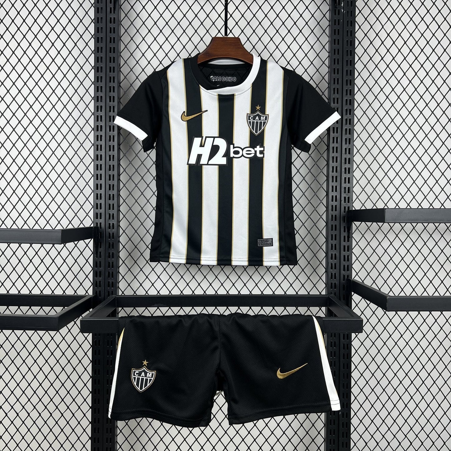 Camiseta y Pantalón Corto Niño Atlético Mineiro Home 26/27