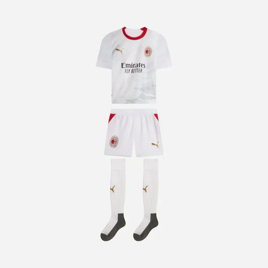 Camiseta y Pantalon Corto para Niño AC MILAN Away 26/27 - Con Medias