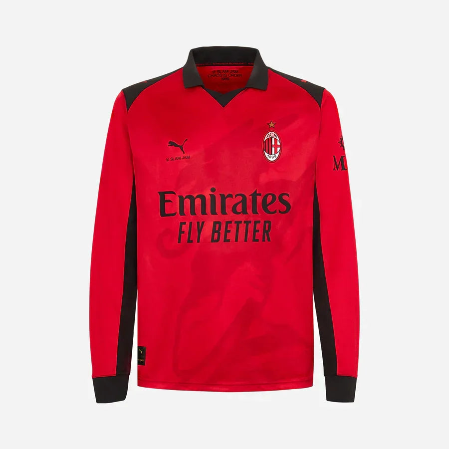 Camiseta AC MILAN X SLAM JAM 25/26 - Manga Larga