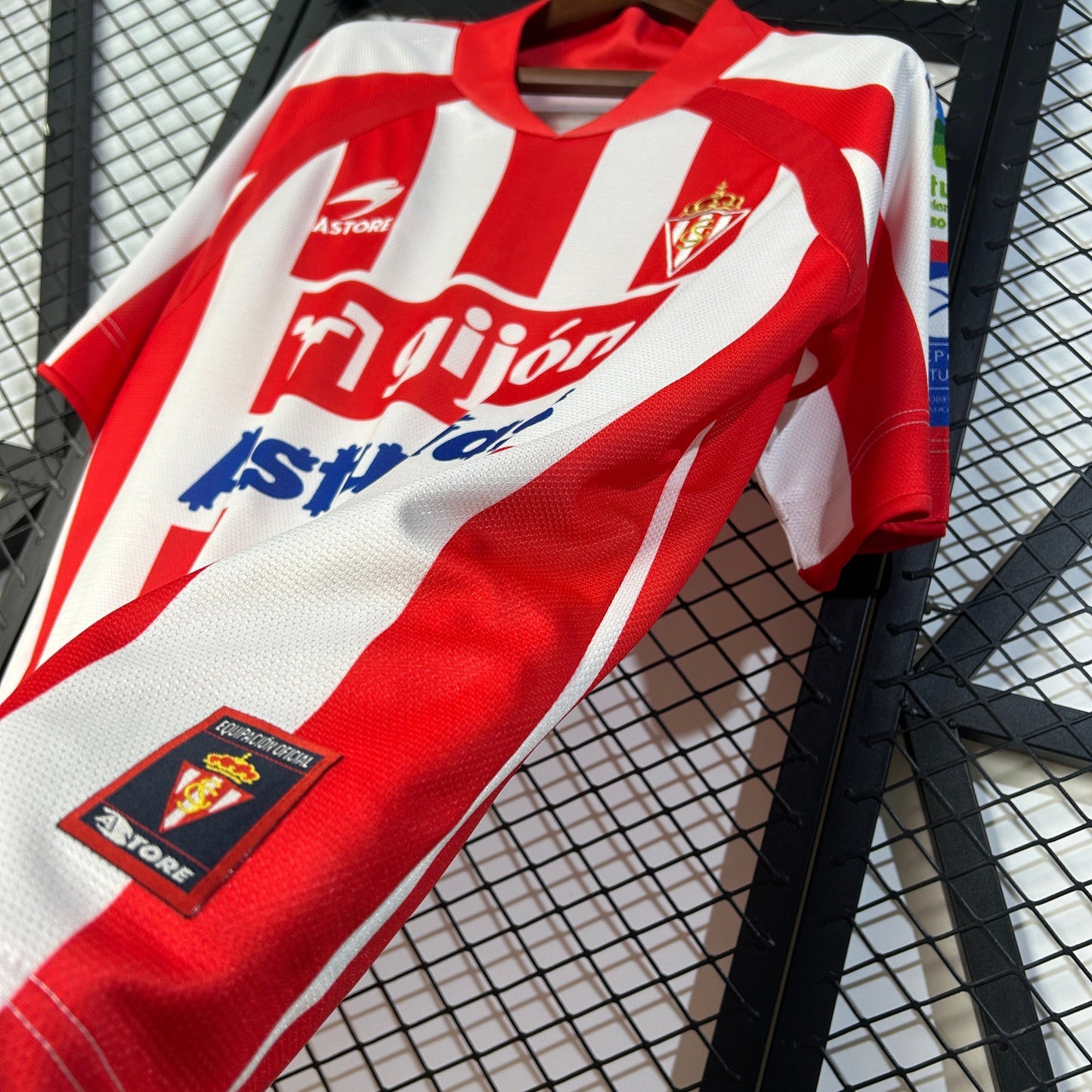 Camiseta Retro Sporting Gijon Home 08/09