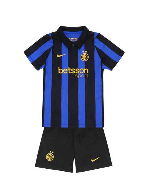 Camiseta y Pantalon Corto para Niño Inter Home 26/27